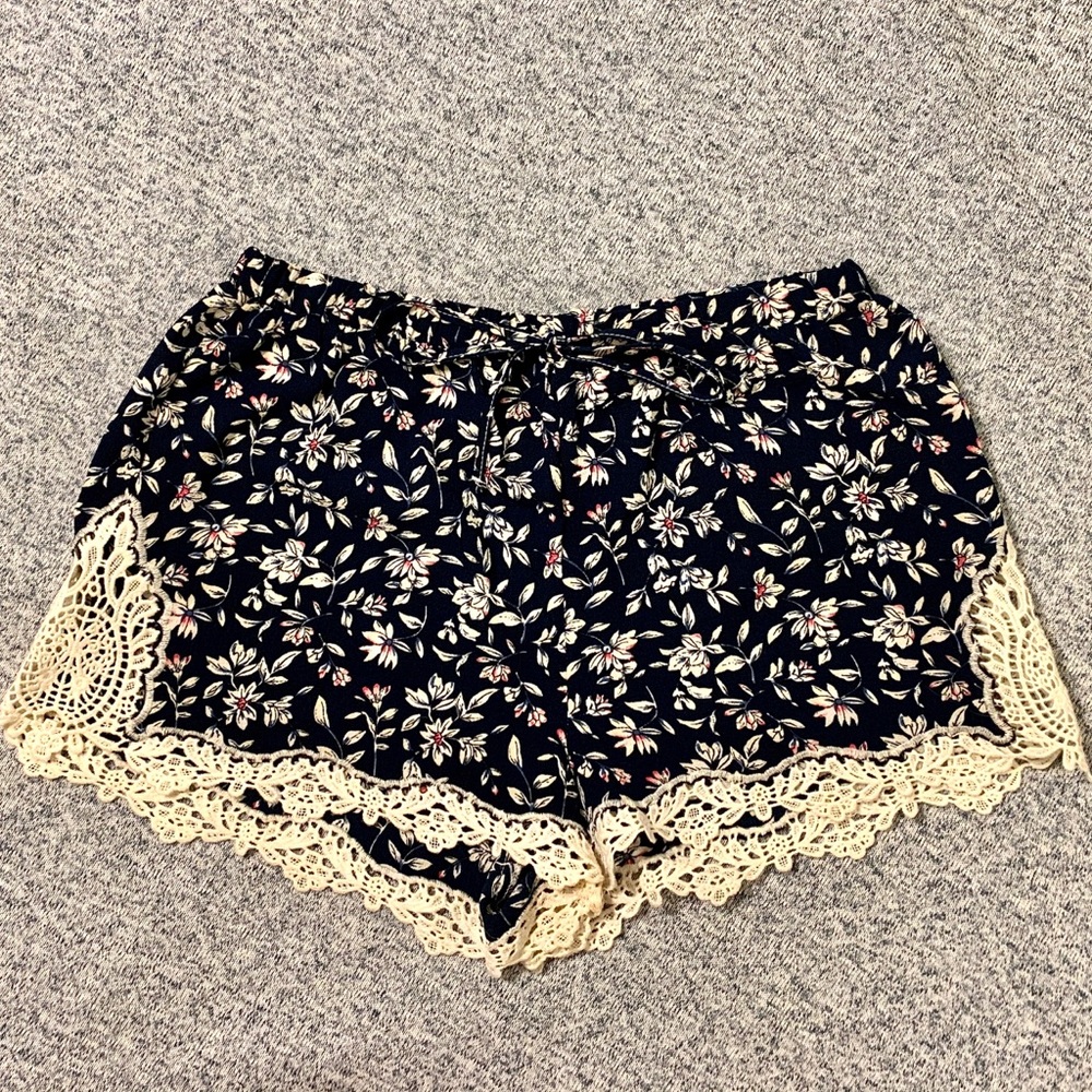 Boho Umgee Boutique Shorts Medium
